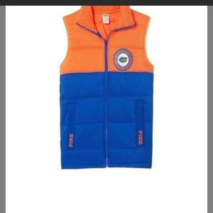 Florida Gators Victorias Secret Pink Puffer Vest